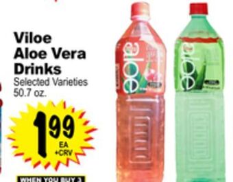 Superior Grocers Viloe aloe vera drinks offer