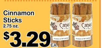 Superior Grocers Cinnamon sticks offer
