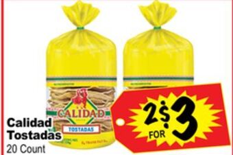 Superior Grocers Calidad tostadas offer