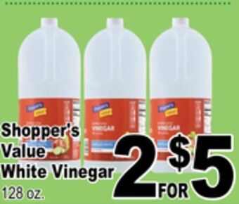 Superior Grocers Shopper's value white vinegar offer