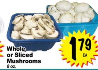 Superior Grocers Whole or sliced mushrooms offer
