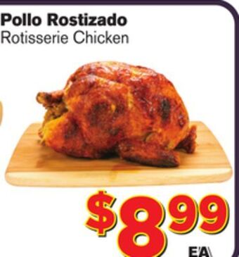 El Super Fresh Rotisserie chicken offer