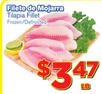 El Super Fresh Tilapia fillet offer