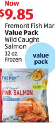 Aldi Fremont fish market value pack wild caught salmon offer
