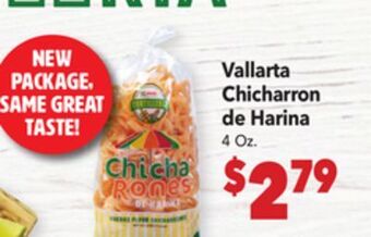 Vallarta Supermarkets Vallarta chicharron de harina offer