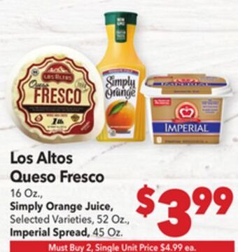 Vallarta Supermarkets Los altos queso fresco offer