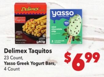 Vallarta Supermarkets Delimex taquitos offer