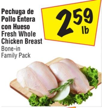 El Super Fresh whole chicken breast offer