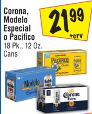 El Super Corona, modelo especial o pacifico offer