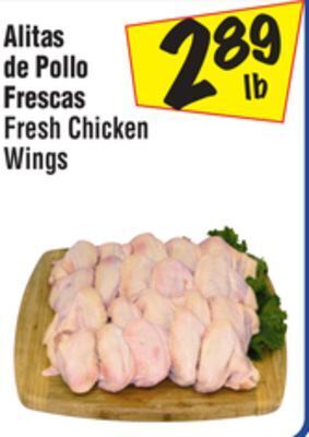 El Super Fresh chicken wings offer