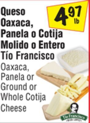 El Super Cotija cheese offer