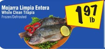 El Super Whole clean tilapia offer