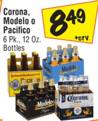 El Super Corona, modelo o pacifico offer