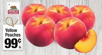 Super King Markets Yellow peaches offer