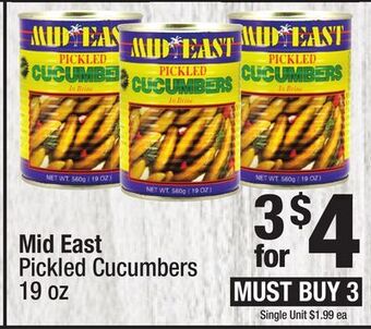 Super King Markets Mid east pickled cucumbers offer