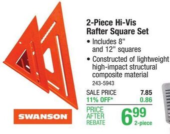 Menards Swanson 8 speedlite square and 12 speedlite square set offer