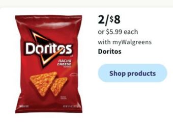 Walgreens Doritos offer