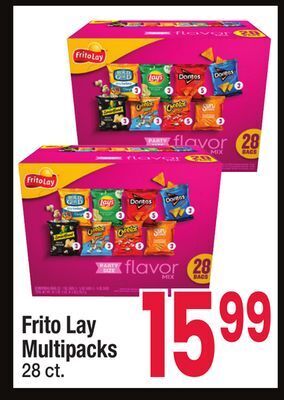 Jewel-Osco Frito lay multipacks offer