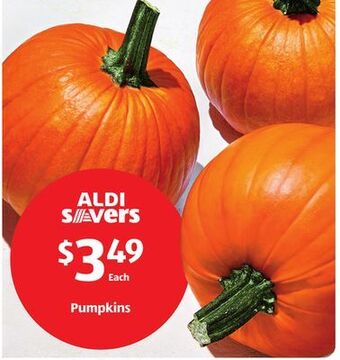 Aldi Pumpkins offer