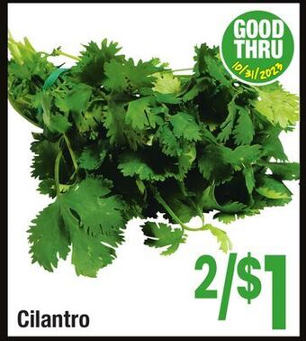 Jewel-Osco Cilantro offer