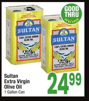 Jewel-Osco Sultan extra virgin olive oil offer