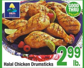 Jewel-Osco Halal chicken drumsticks offer