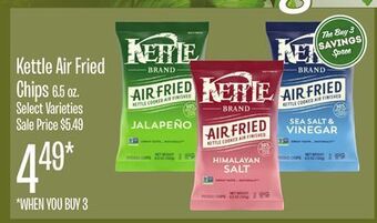 Jewel-Osco Kettle air fried chips offer