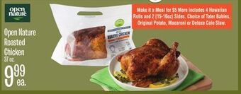 Jewel-Osco Open nature roasted chicken offer