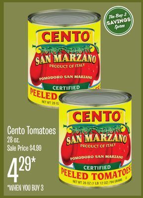 Jewel-Osco Cento tomatoes offer