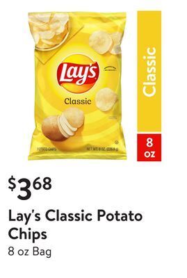 Walmart Lay's classic potato chips offer