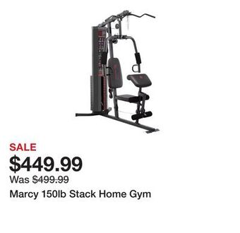 Dick's Sporting Goods Marcy 150lb stack home gym offer