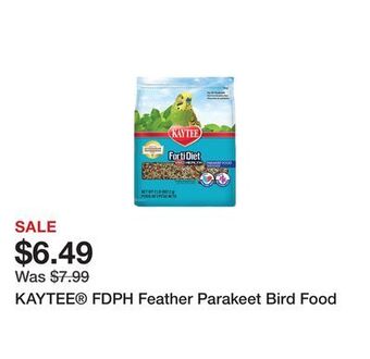 Petsmart Kaytee fdph feather parakeet bird food offer