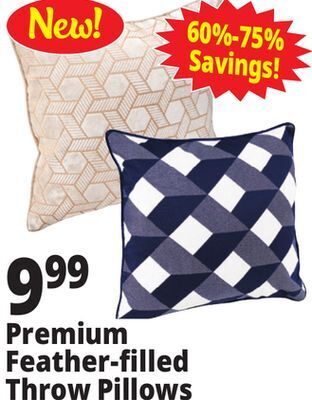 Ocean State Job Lot Decorative thrown pillows offer