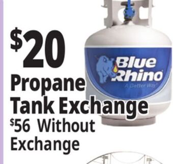 Ocean State Job Lot Propane tank exchange offer