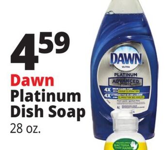 Ocean State Job Lot Dawn platinum dish soap offer