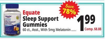 Ocean State Job Lot Equate sleep support gummies offer