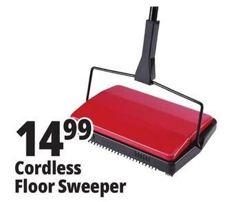 Ocean State Job Lot Cordless floor sweeper offer
