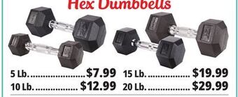 Ocean State Job Lot Neoprene hand weights offer