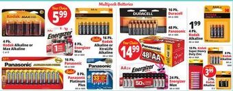 Ocean State Job Lot Multipack batteries offer