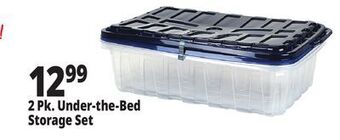 Ocean State Job Lot 2 pk. under-the-bed storage set offer