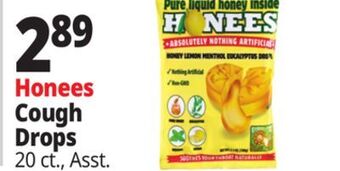 Ocean State Job Lot Honees cough drops offer