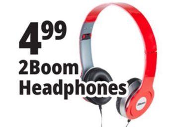 Ocean State Job Lot 2boom headphones offer