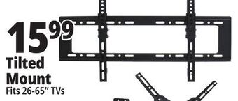 Ocean State Job Lot Tilted mount offer