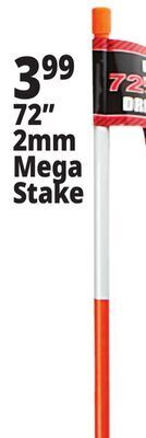 Ocean State Job Lot 72 mega fiberglass driveway stake offer