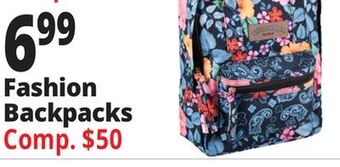 Ocean State Job Lot Fashion backpacks offer