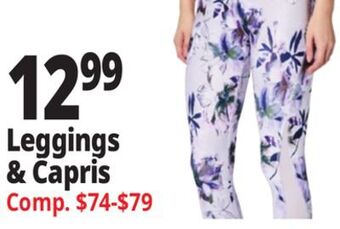 Ocean State Job Lot Leggings & capris offer