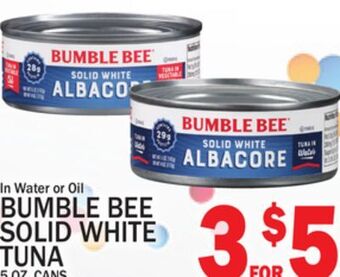 C Town Bumble bee solid white tuna offer