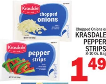 C Town Krasdale pepper strips offer