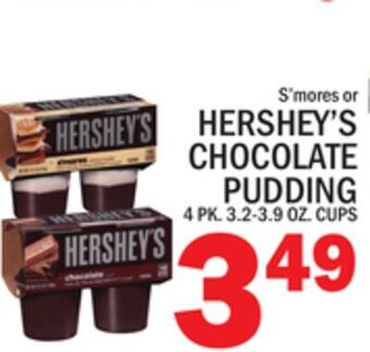 C Town Hershey's chocolate pudding offer