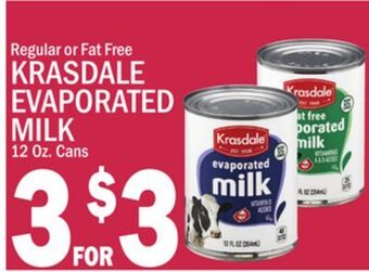 C Town Krasdale evaporated milk offer